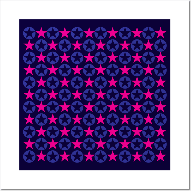 Star Pattern Wall Art by LOGOPOLY